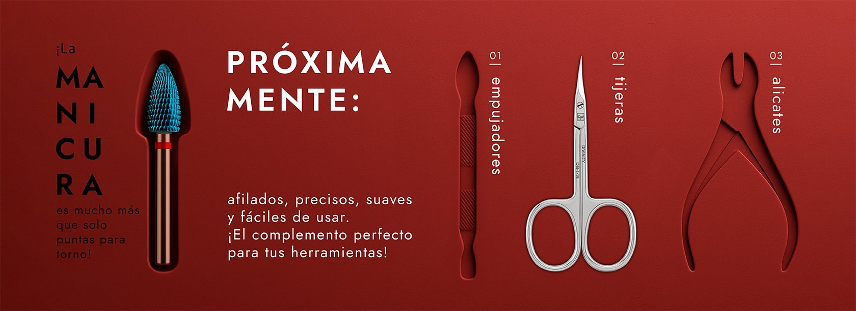 Coming soon: scissors, pushers, nippers