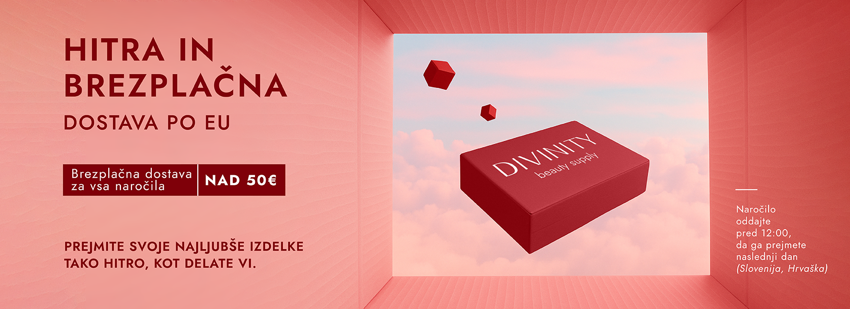 Prejmite svoje najljubše izdelke tako hitro, kot delate vi.