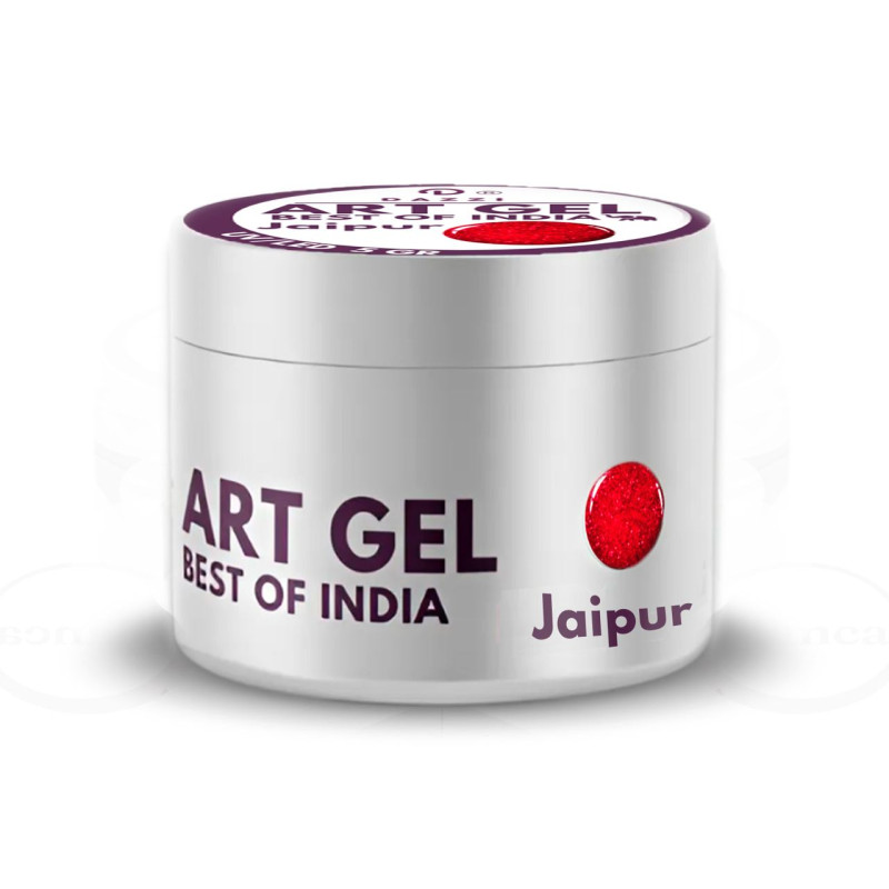 Art Gel Glitter Best of India “Jaipur“, rot, 5gr