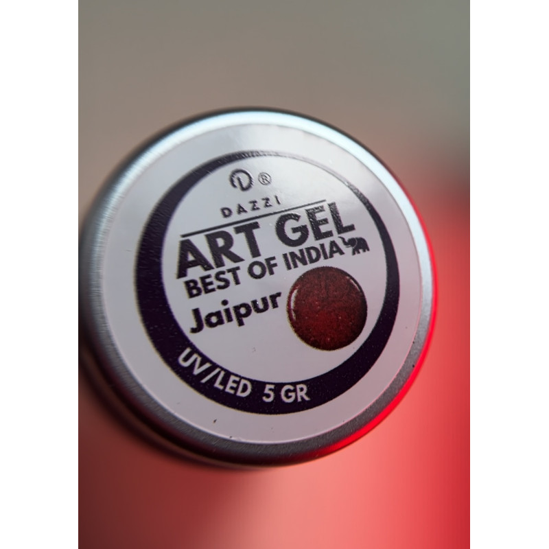 Art Gel Glitter Best of India “Jaipur“, rot, 5gr