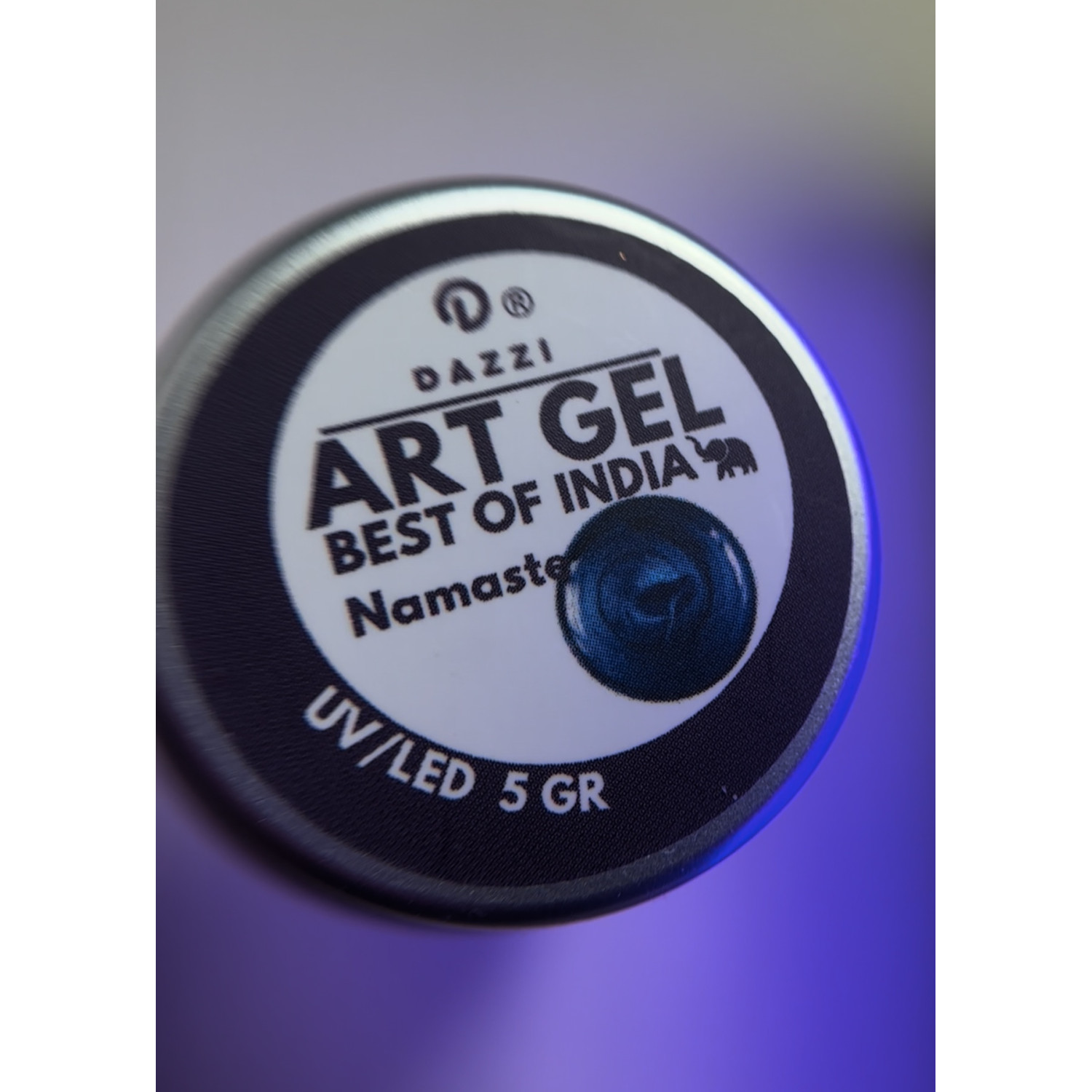 Art Gel Glitter Best of India “Namaste“, blau, 5gr