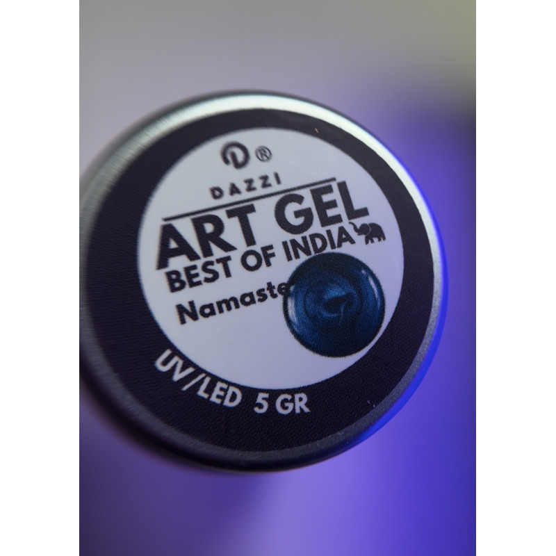 Art Gel Glitter Best of India “Namaste“, blau, 5gr