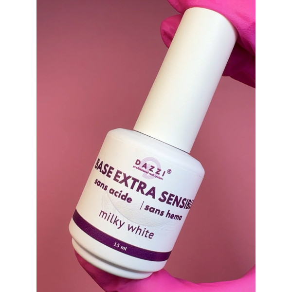 Acid-free / Heme-free Extra Sensitive Base – Milk White, 15 ml