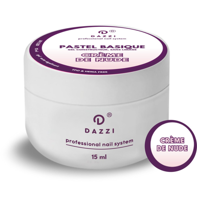 Gel Pastel Basique "Creme de Nude" 15ml