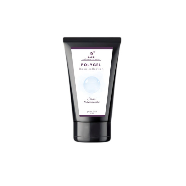 Polygel Basic Collection "Clear translucent", transparent, 30 gr