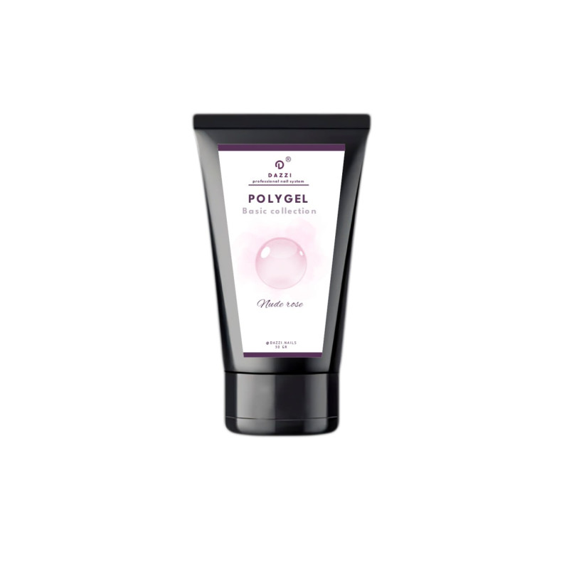 Polygel Basic Collection "Nude Rose", pink, 30 gr