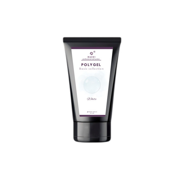 Polygel Basic Collection "White", blanc 30 gr