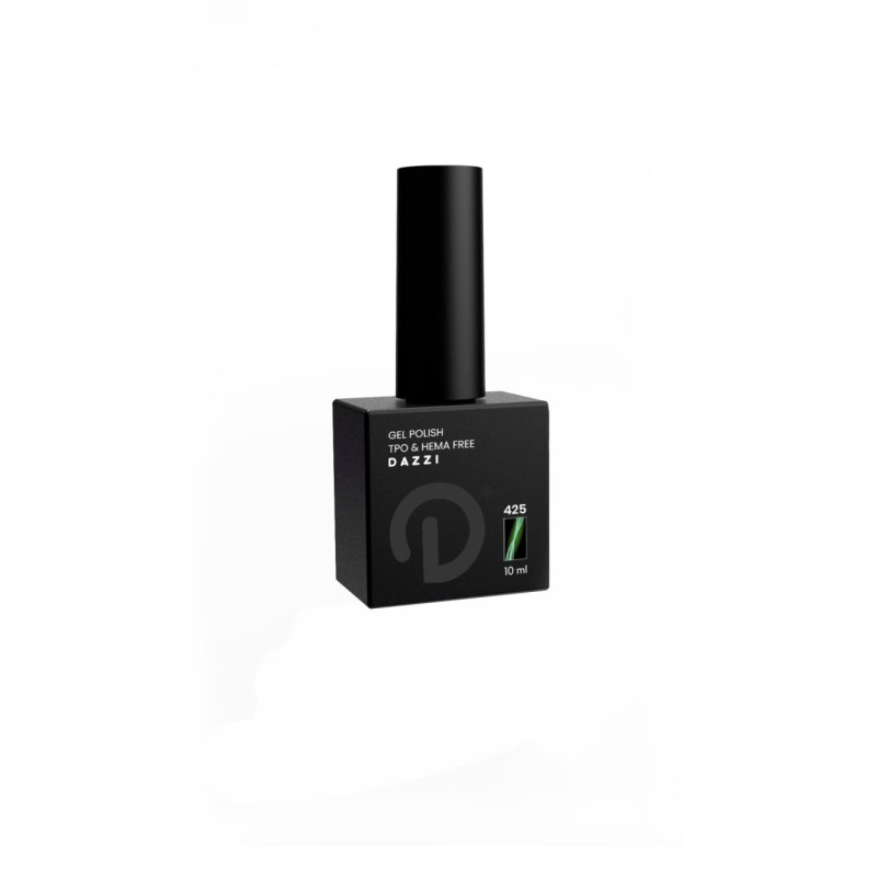 Semi-permanent nail polish “Réaly Emerald” 425, cat's eye effect 10 ml