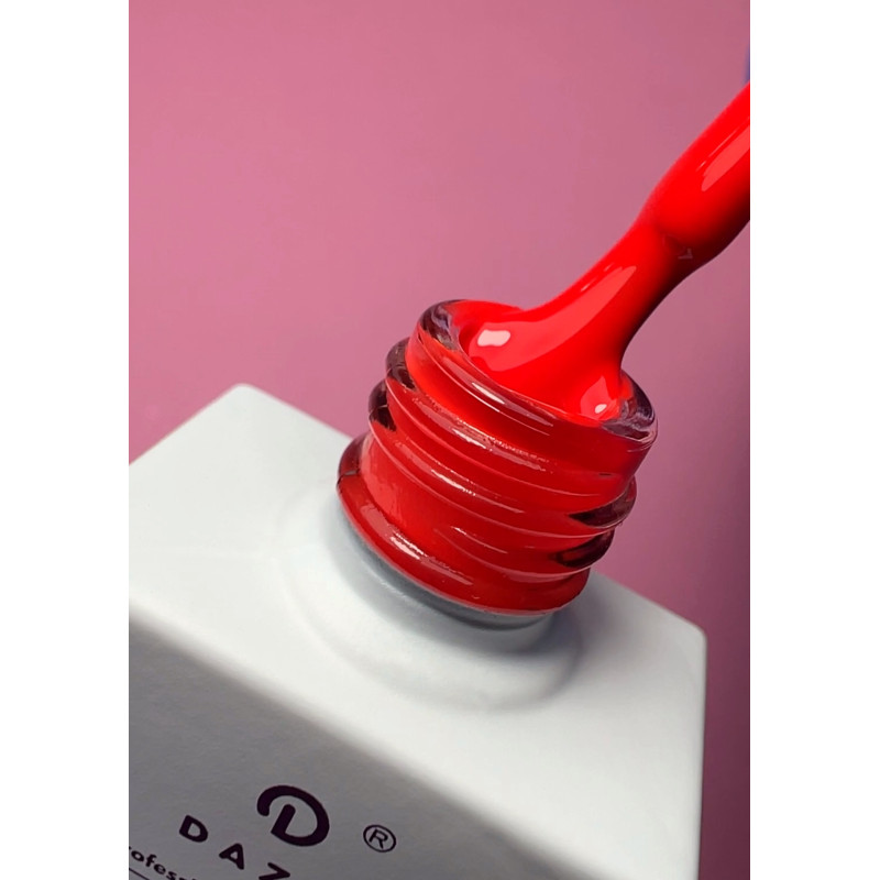 Semi-permanent gel polish “Acerola” 180, red 10 ml