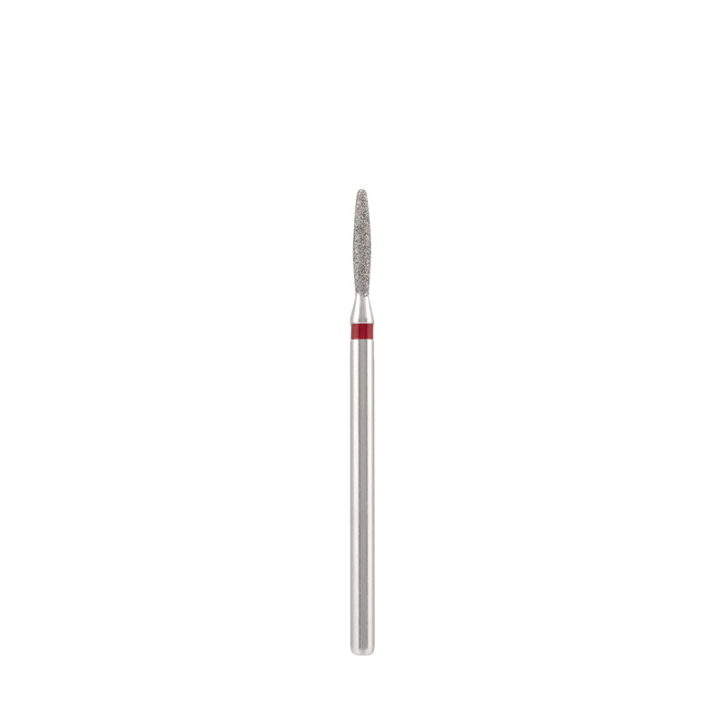 Diamond flame bit Extra Safe red Ø1.8 mm