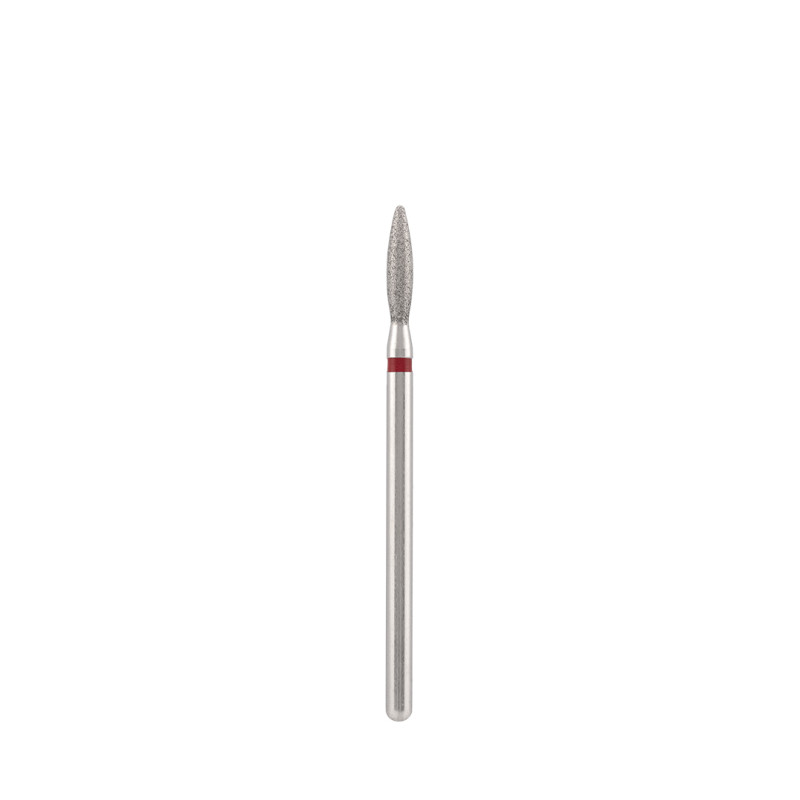 Diamond flame bit extra safe red Ø2.1 mm