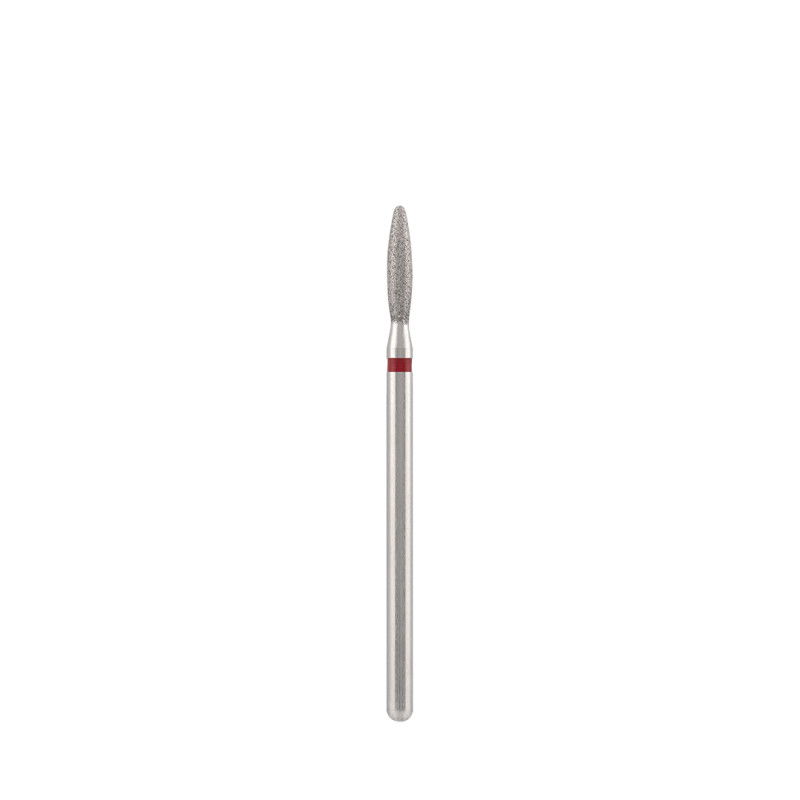 Diamond flame bit extra safe red Ø2.3 mm