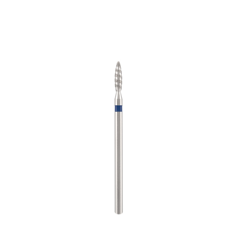 Diamond bit "tornado" safe blue, L- 10,0 mm, Ø2,3 mm
