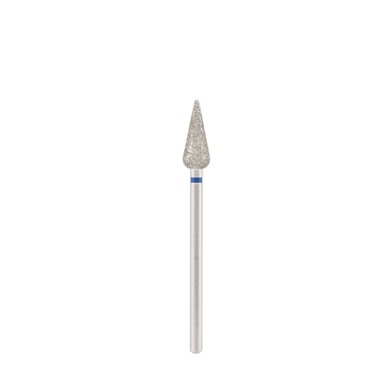 Fresa de diamante "sharp drop" azul, L- 12,0 mm, Ø5,0 mm