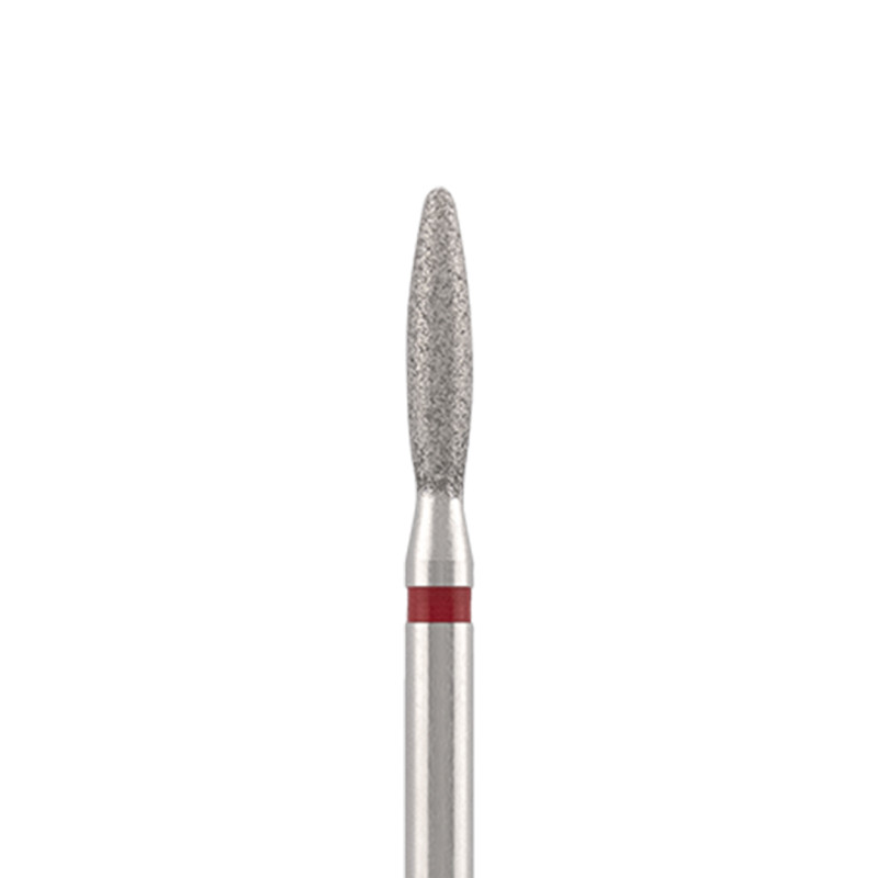 Diamond flame bit extra safe red Ø2.3 mm