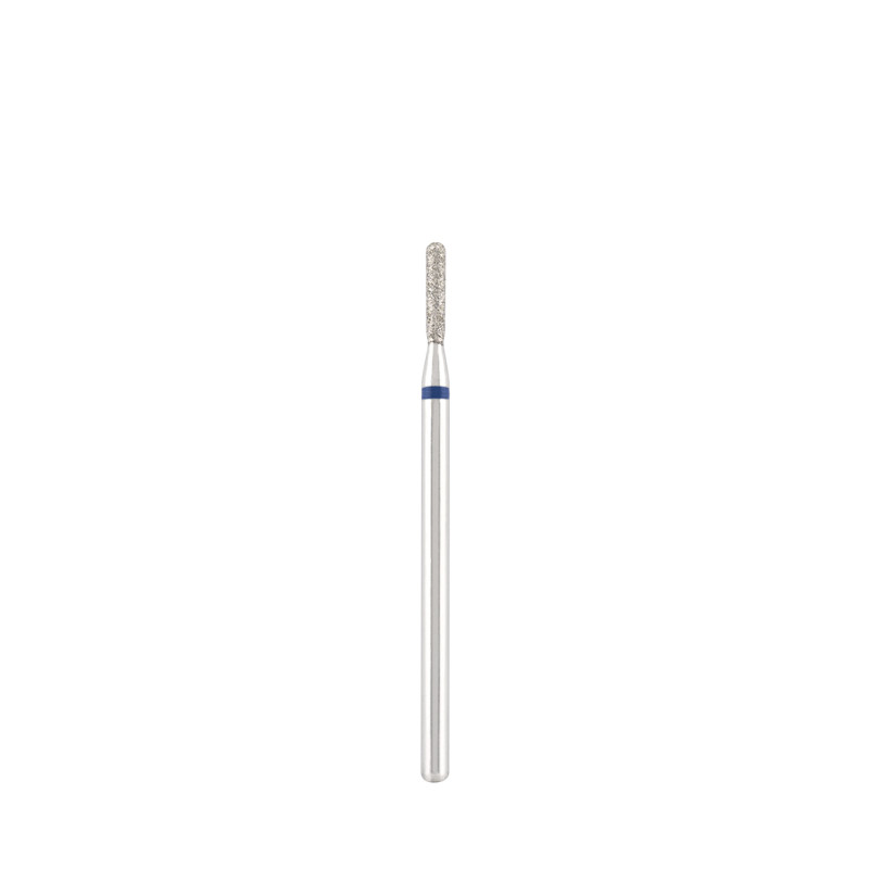 Diamond bit "rounded cylinder" blue, L-7,0 mm, Ø1,6 mm