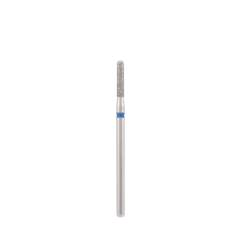 Diamond bit "rounded cylinder" blue, L-7,0 mm, Ø1,8 mm